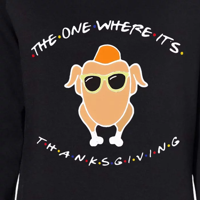 Happy Thanksgiving Turkey Head Friendsgiving Dinner Turkey Womens California Wash Sweatshirt