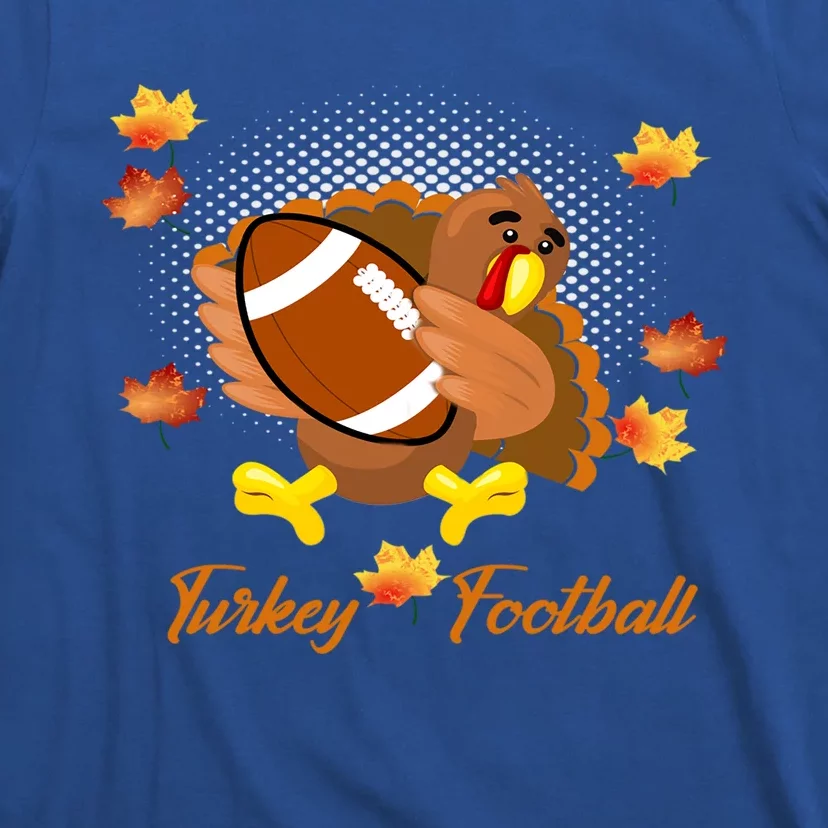 Happy Thanksgiving Turkey Football Game Great Gift T-Shirt