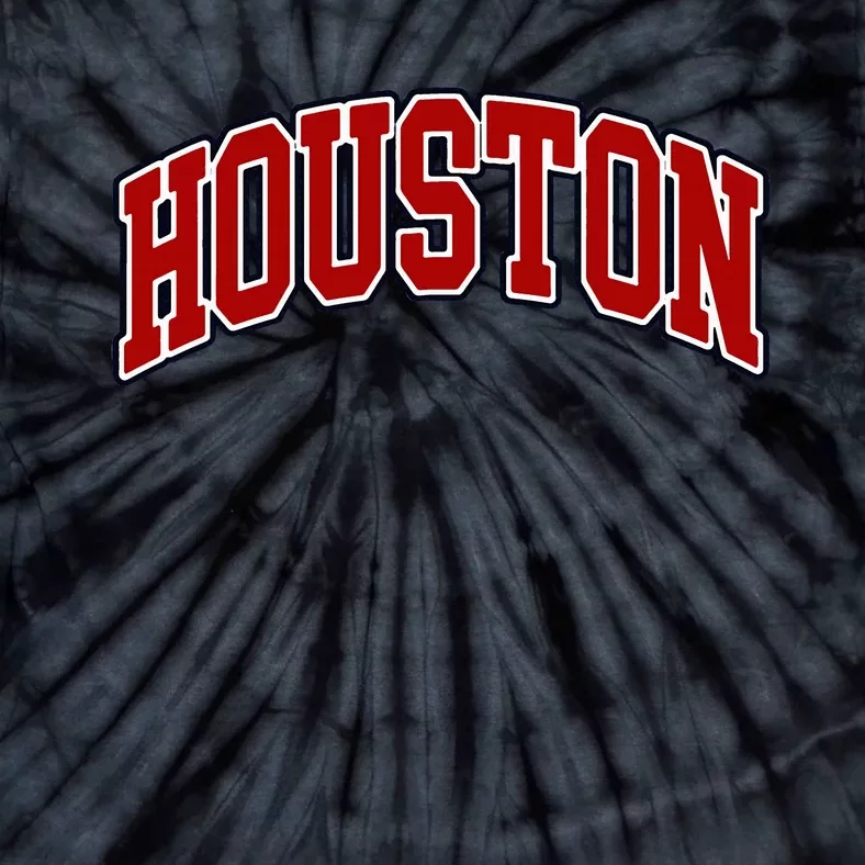 Houston Texas Throwback Design Print Htown Classic Tie-Dye T-Shirt