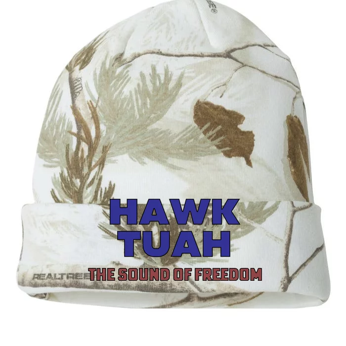 Hawk Tuah The Sound Of Freedom Kati - 12in Camo Beanie