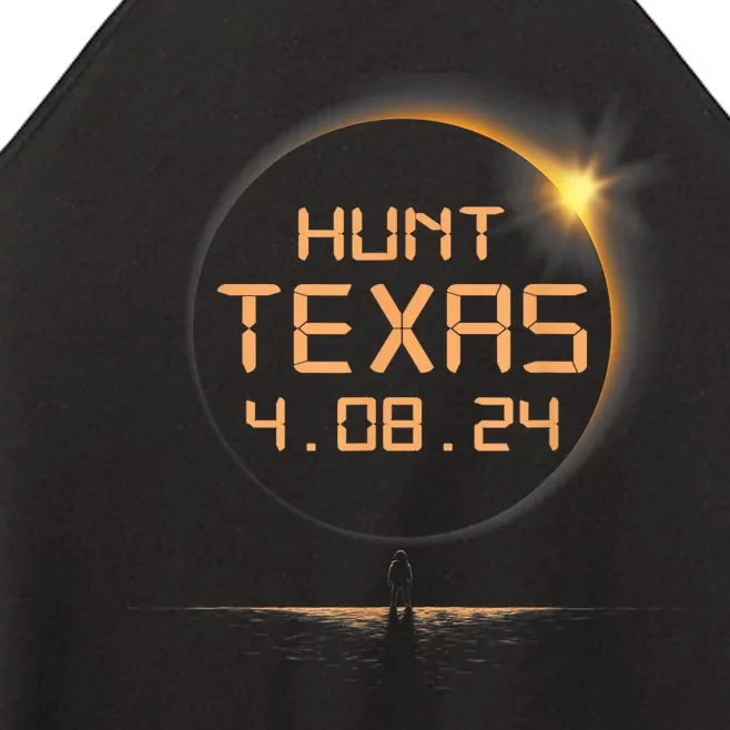 Hunt Texas Tx Total Solar Eclipse April 8 2024 48 Women’s Perfect Tri Rocker Tank