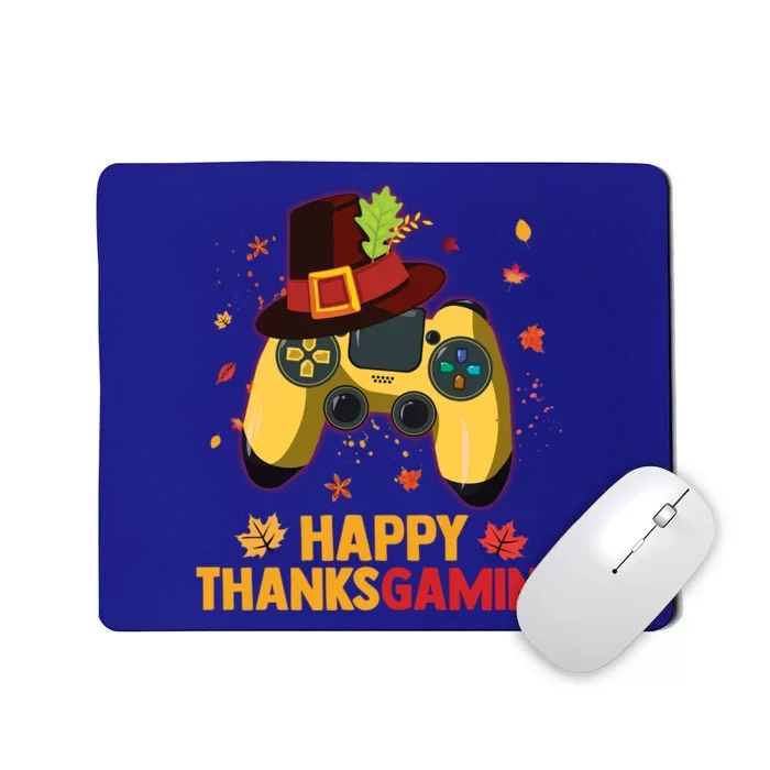 Happy Thanksgaming Thanksgiving Video Game Controller Gift Mousepad