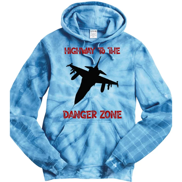 HIGHWAY TO THE DANGER ZONE Tie Dye Hoodie