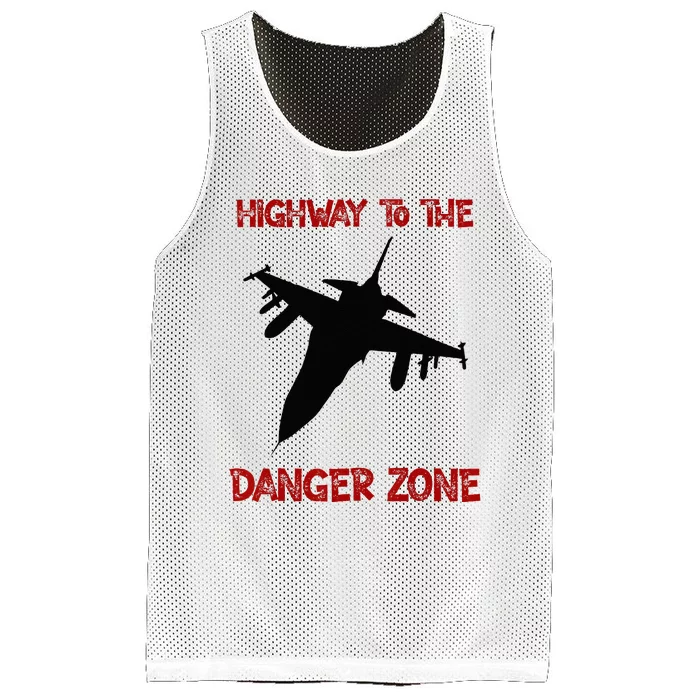 HIGHWAY TO THE DANGER ZONE Mesh Reversible Basketball Jersey Tank