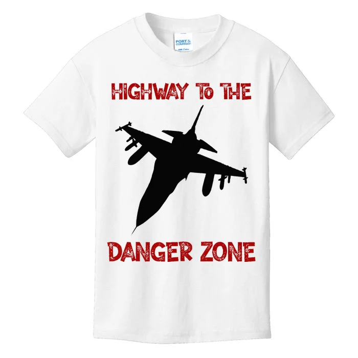 HIGHWAY TO THE DANGER ZONE Kids T-Shirt