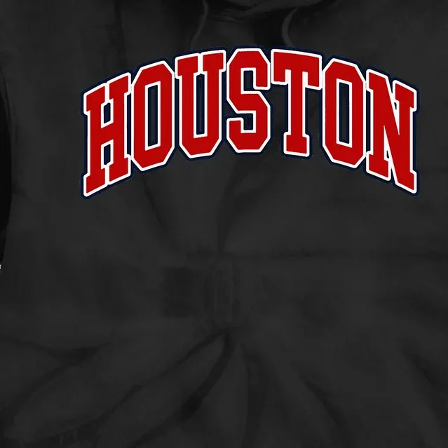 Houston Texas Throwback Design Print Htown Classic Tie Dye Hoodie