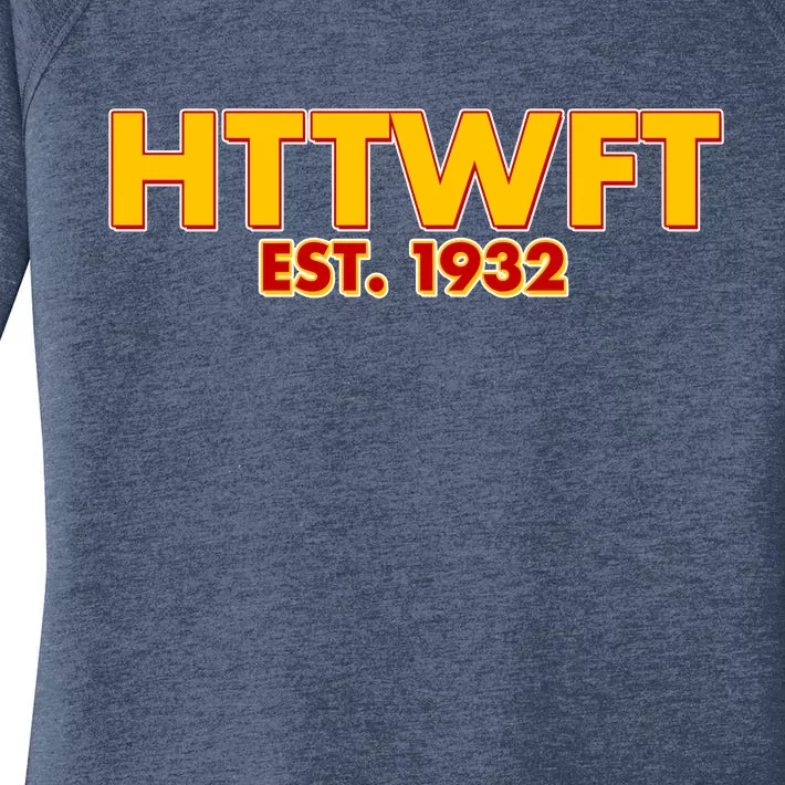 HTTWFT Hail To The Washington Football Team Women's Perfect Tri Tunic Long Sleeve Shirt