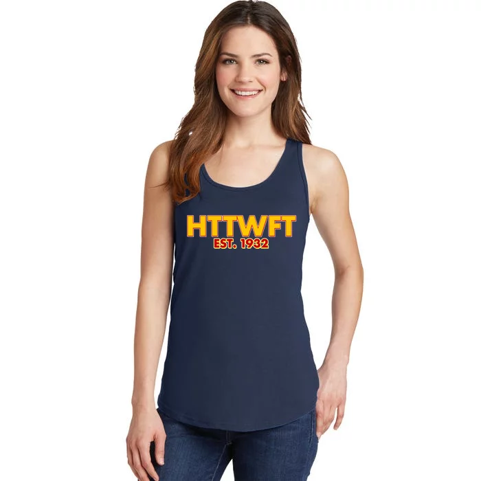 HTTWFT Hail To The Washington Football Team Ladies Essential Tank