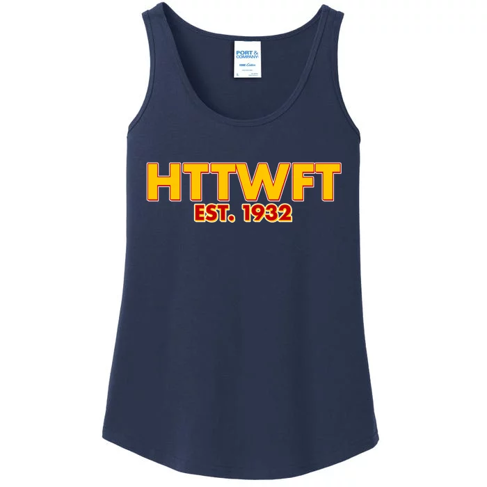 HTTWFT Hail To The Washington Football Team Ladies Essential Tank