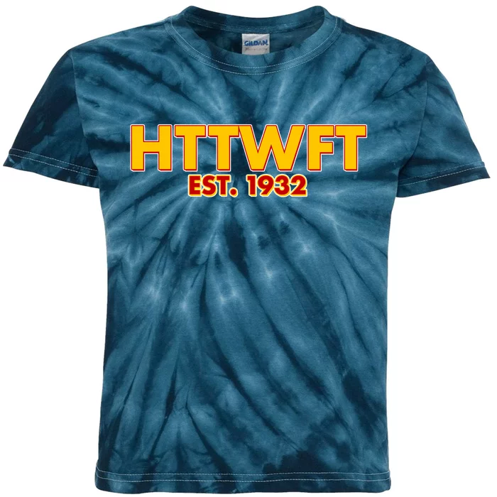 HTTWFT Hail To The Washington Football Team Kids Tie-Dye T-Shirt