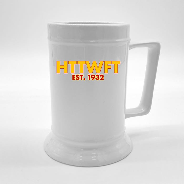 HTTWFT Hail To The Washington Football Team Front & Back Beer Stein