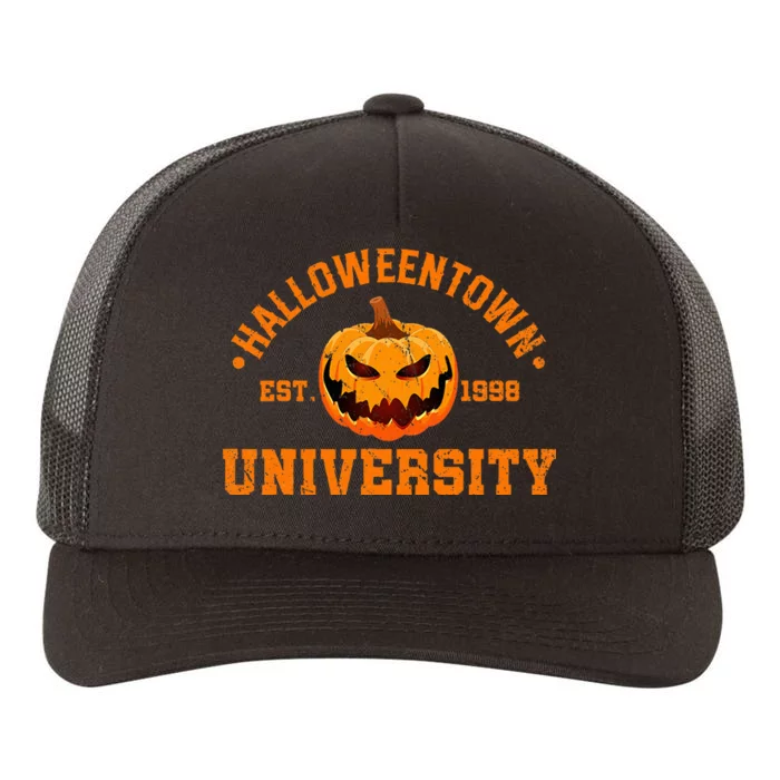 Halloween T.O.W.N. University Est 1998 Pumpkin Yupoong Adult 5-Panel Trucker Hat