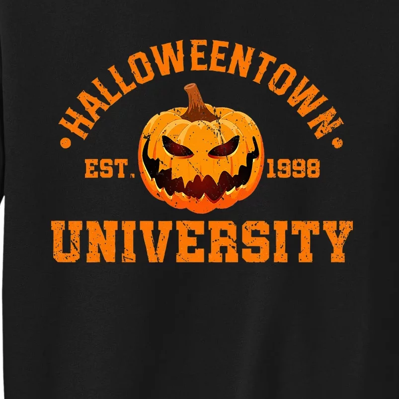 Halloween T.O.W.N. University Est 1998 Pumpkin Tall Sweatshirt