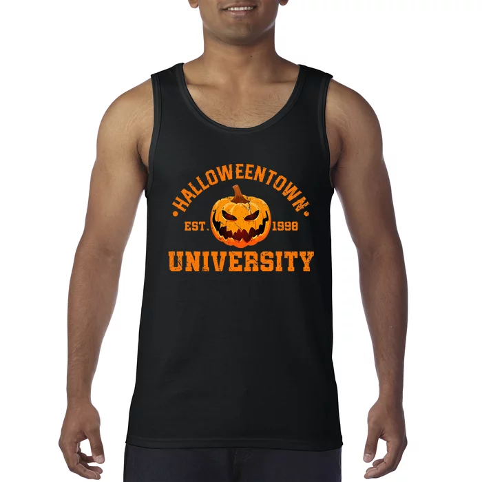 Halloween T.O.W.N. University Est 1998 Pumpkin Tank Top