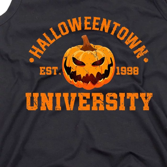 Halloween T.O.W.N. University Est 1998 Pumpkin Tank Top