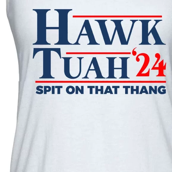 Hawk Tuah Utah Funny Girl Spit On That Thang Ladies Essential Flowy Tank