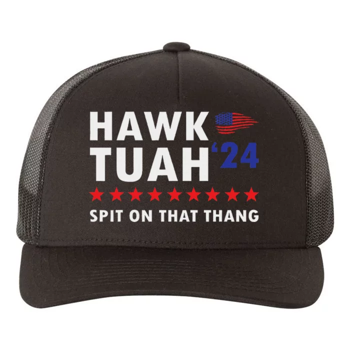 Hawk Tush Viral Election Parody Yupoong Adult 5-Panel Trucker Hat