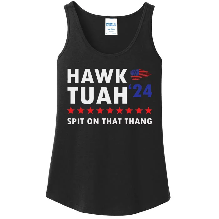 Hawk Tush Viral Election Parody Ladies Essential Tank