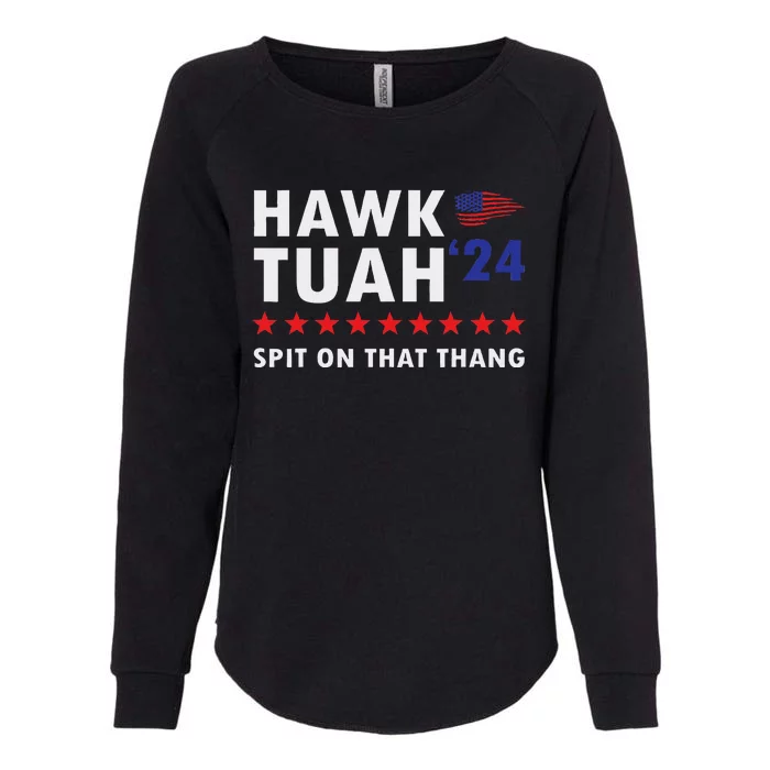 Hawk Tush Viral Election Parody Womens California Wash Sweatshirt