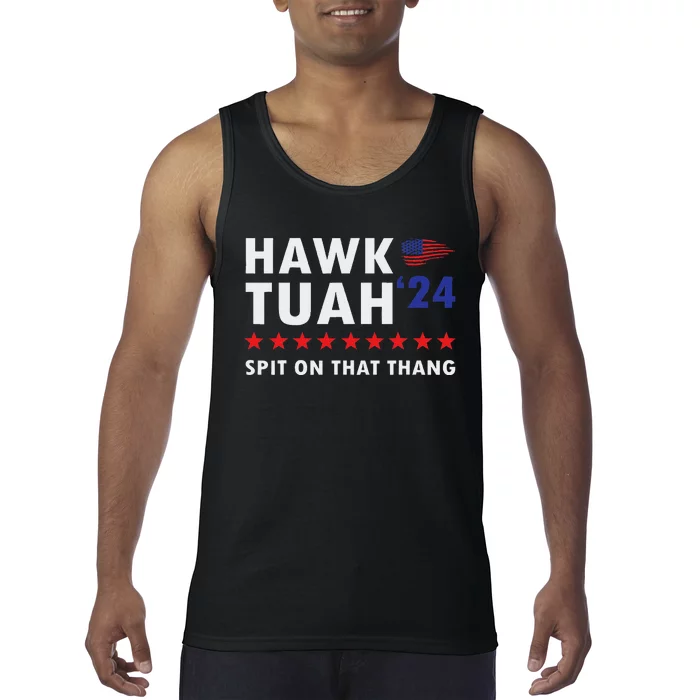 Hawk Tush Viral Election Parody Tank Top