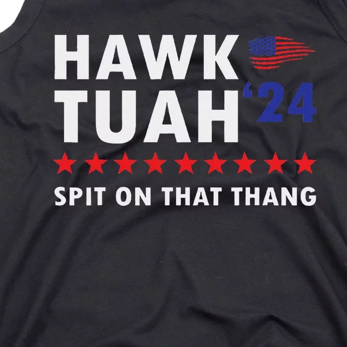 Hawk Tush Viral Election Parody Tank Top