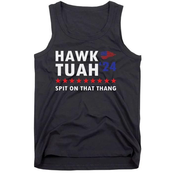 Hawk Tush Viral Election Parody Tank Top