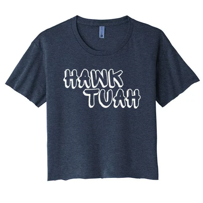 Hack Tuah Viral Women's Crop Top Tee