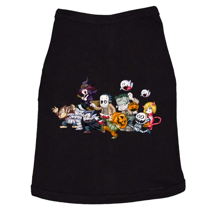 Halloween Team Villains Monster Crew Doggie Tank