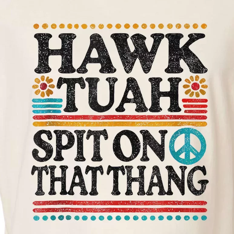 Hawk Tush Viral Election Parody Design Garment-Dyed Women's Muscle Tee