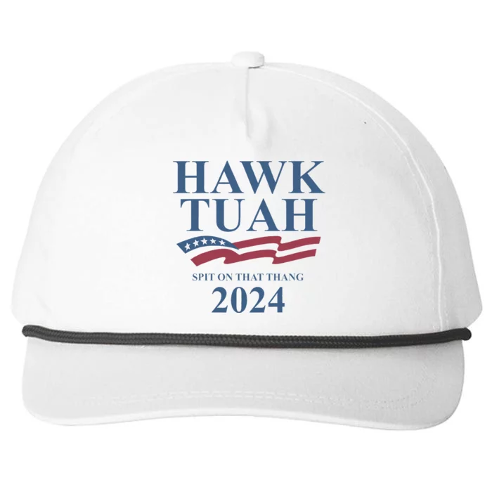 Hawk Tush Viral Election Parody Design Snapback Five-Panel Rope Hat