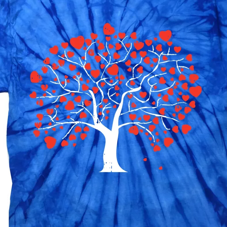 Heart Tree Valentines Day Cute Nature Love Great Gift Tie-Dye T-Shirt