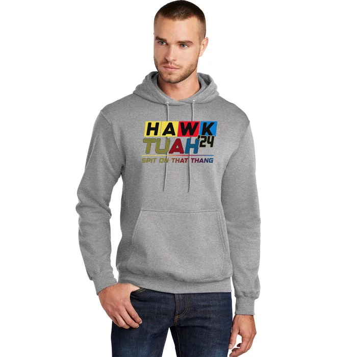 Hawk Tush Viral Election Parody Design Tall Hoodie