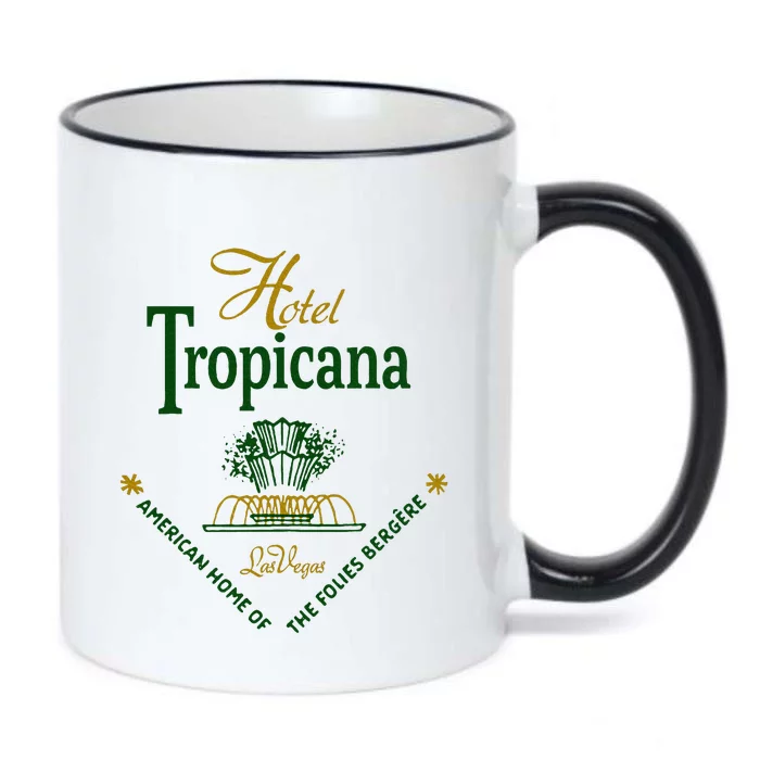 Hotel Tropicana Vintage Las Vegas Black Color Changing Mug