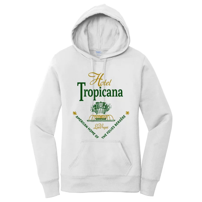 Hotel Tropicana Vintage Las Vegas Women's Pullover Hoodie