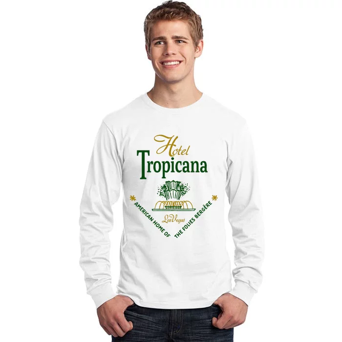 Hotel Tropicana Vintage Las Vegas Tall Long Sleeve T-Shirt