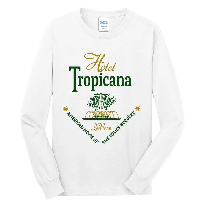 Hotel Tropicana Vintage Las Vegas Tall Long Sleeve T-Shirt