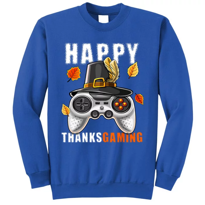 Happy Thanksgiving Video Game Controller Pilgrim Costume Cute Gift Sweatshirt