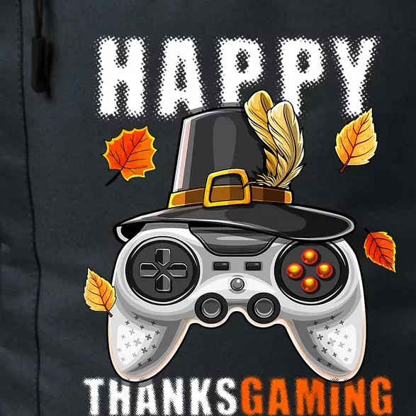 Happy Thanksgiving Video Game Controller Pilgrim Costume Cute Gift Daily Commute Backpack