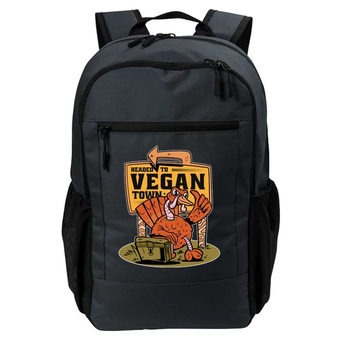 Headed To Vegan Town Chicken Daily Commute Backpack