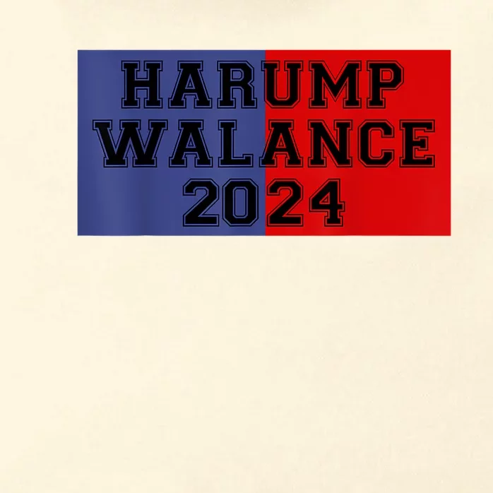 Harris Trump Walz Vance Funny 2024 Zip Tote Bag