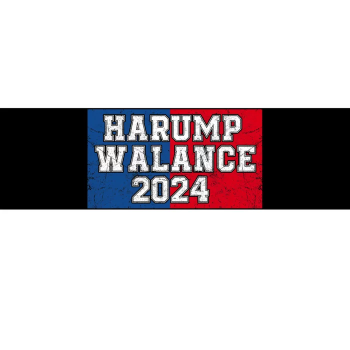 Harris Trump Walz Vance Funny 2024 Bumper Sticker