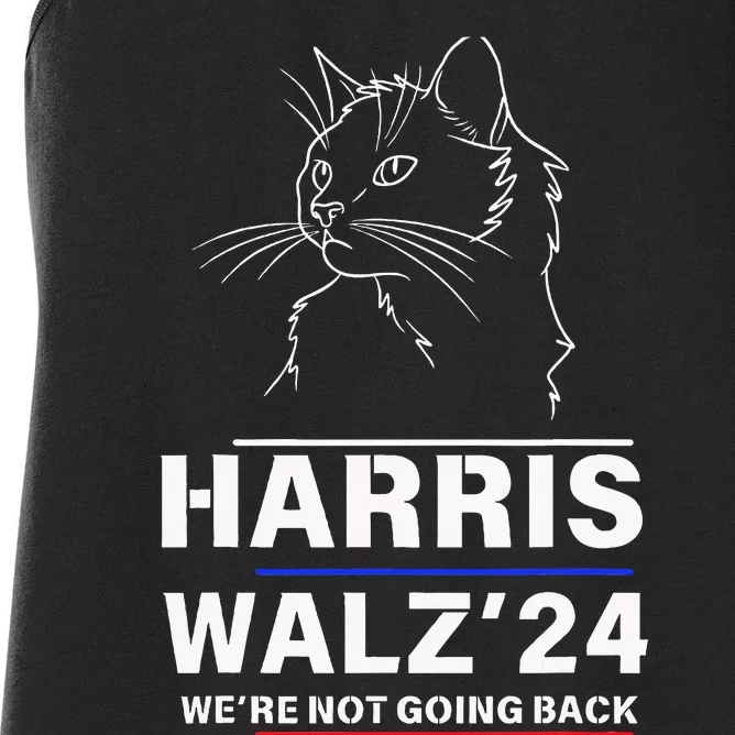 Harris Tim Walz Women's Racerback Tank