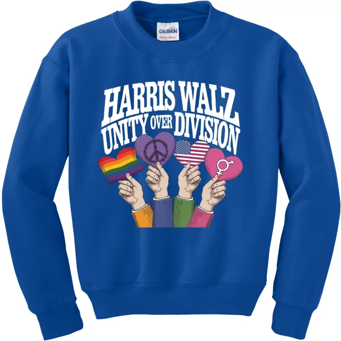 Harriswalz Together We Rise For Equality Gift Kids Sweatshirt