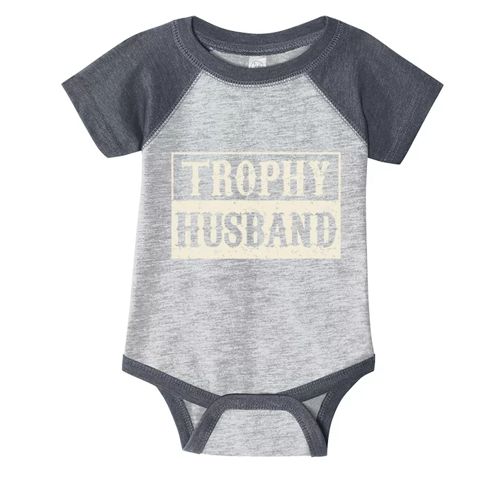 Husband Trophy World Best Husband Funny Fathers Day Infant Baby Jersey Bodysuit