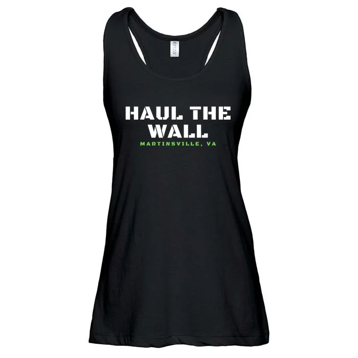 Haul The Wall Martinsville Stock Car Racing Ladies Essential Flowy Tank