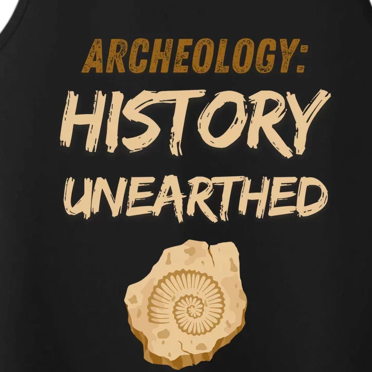 History Unearthed Archeologist Dig Archeology Performance Tank