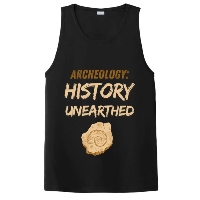 History Unearthed Archeologist Dig Archeology Performance Tank