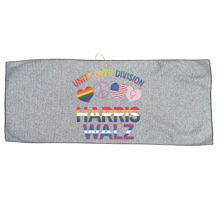 Harriswalz : Uniting America Ending Division Cute Gift Large Microfiber Waffle Golf Towel