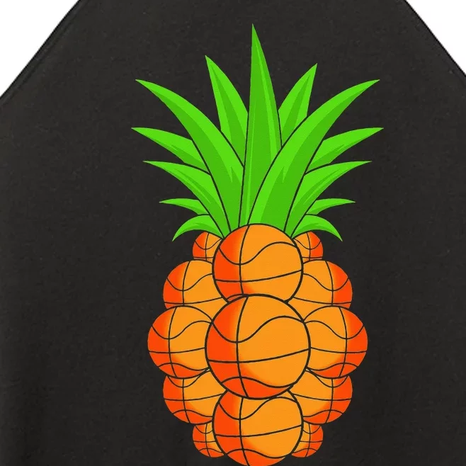 hilarious unique basketball pineapple original Women’s Perfect Tri Rocker Tank