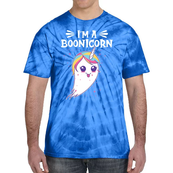 Halloween Unicorn Boonicorn Costume Gift Tie-Dye T-Shirt